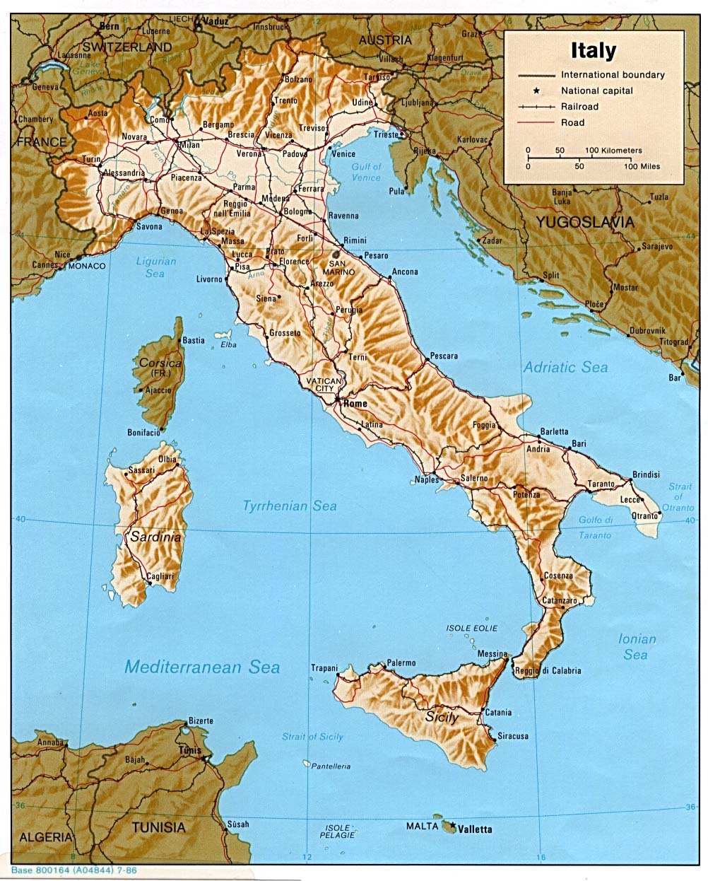 Italy Maps Perry Castaneda Map Collection Ut Library Online