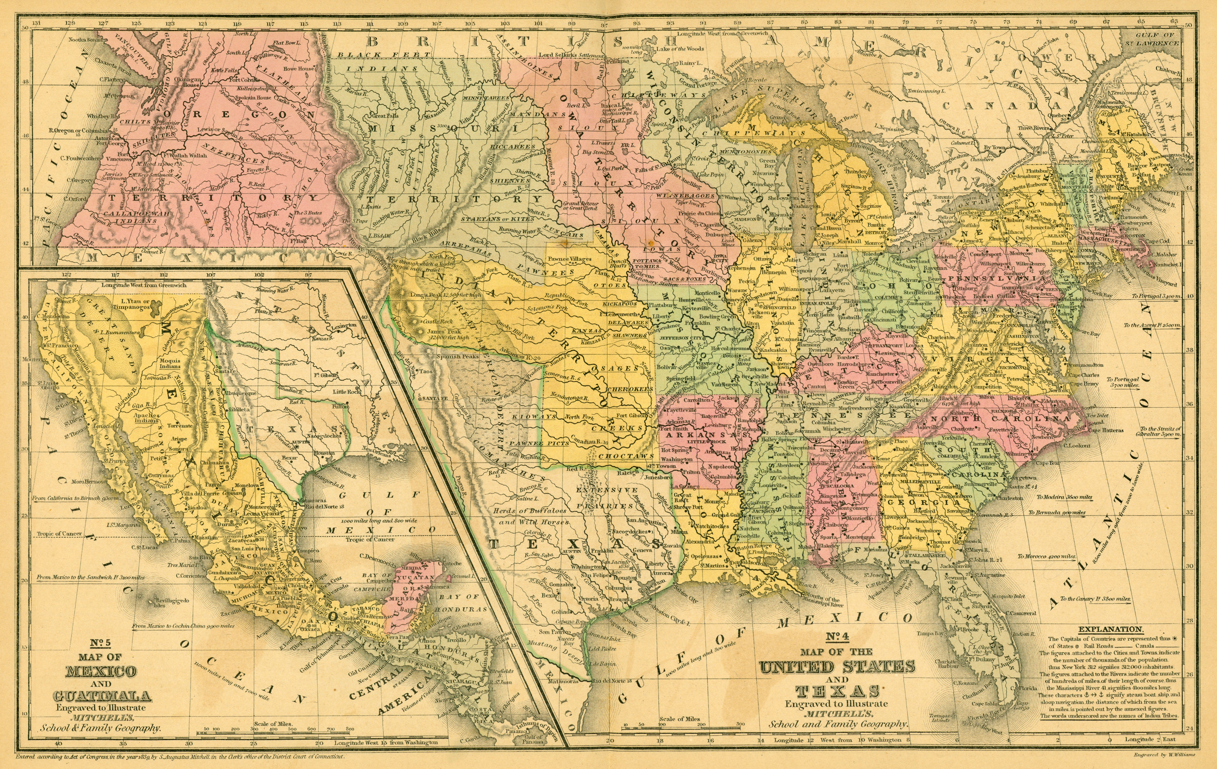 Americas Historical Maps Perry Castaneda Map Collection Ut