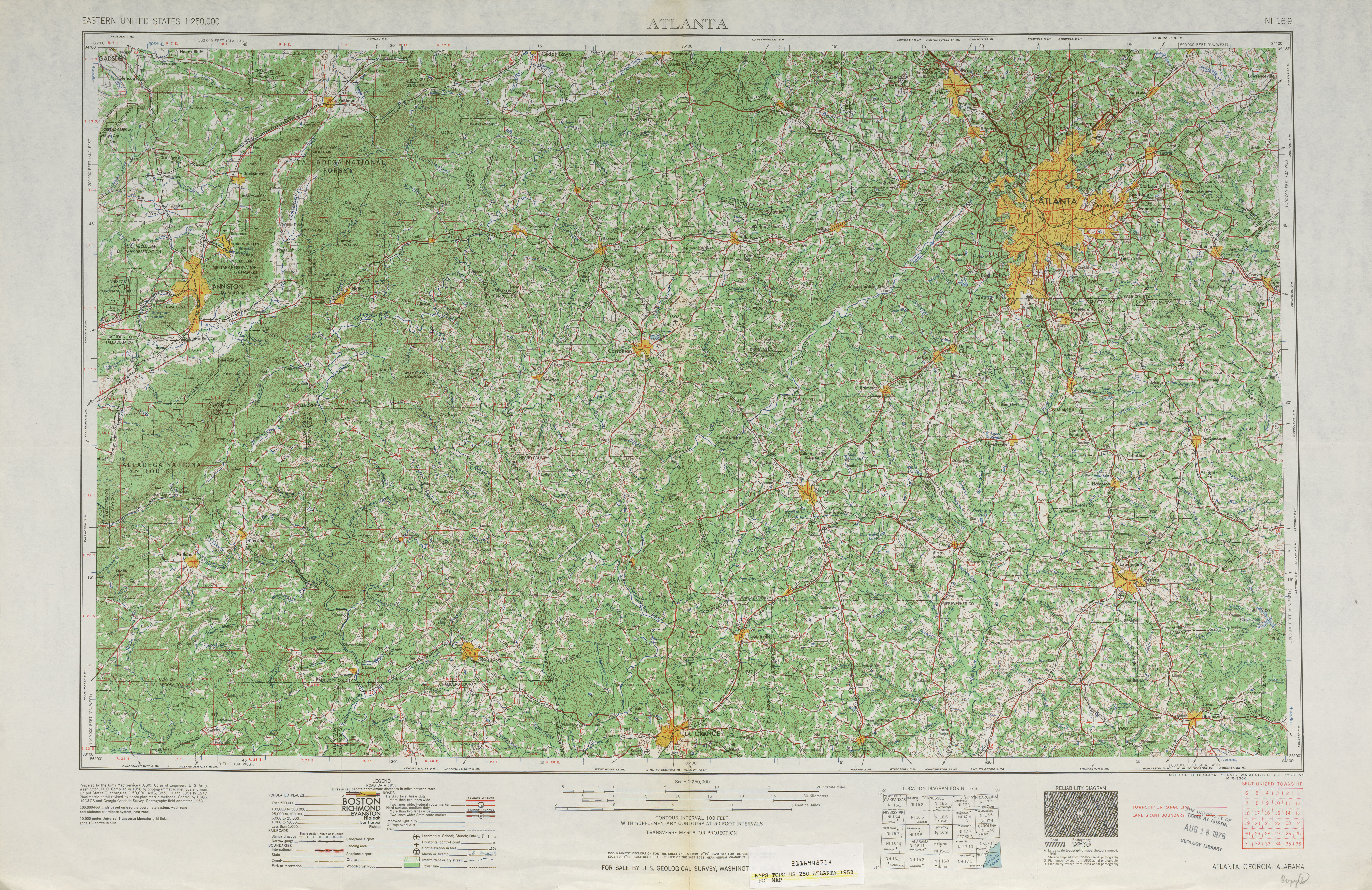 alabama topographic maps perry castaneda map collection ut library online