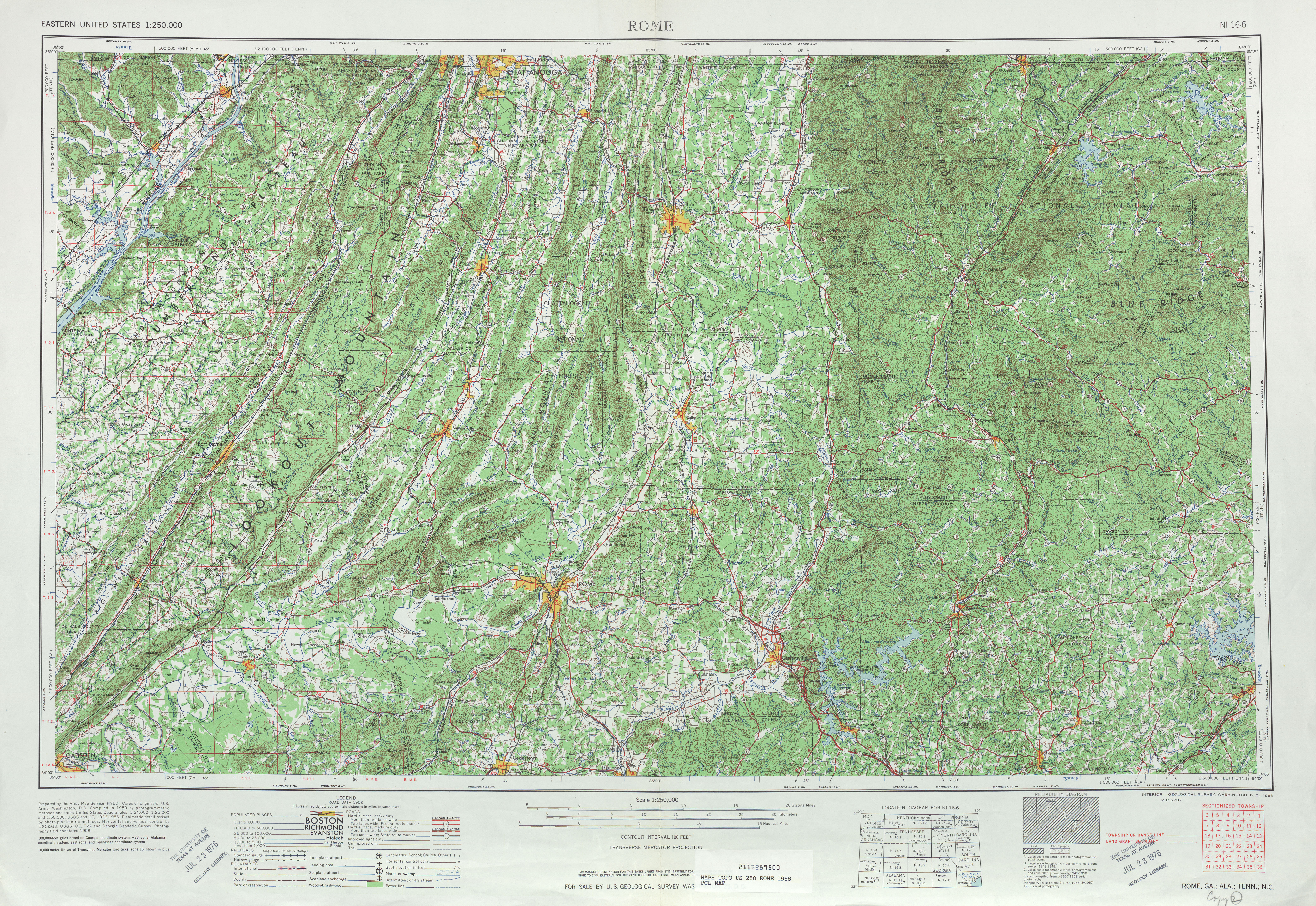 Alabama Topographic Maps Perry Castaneda Map Collection Ut