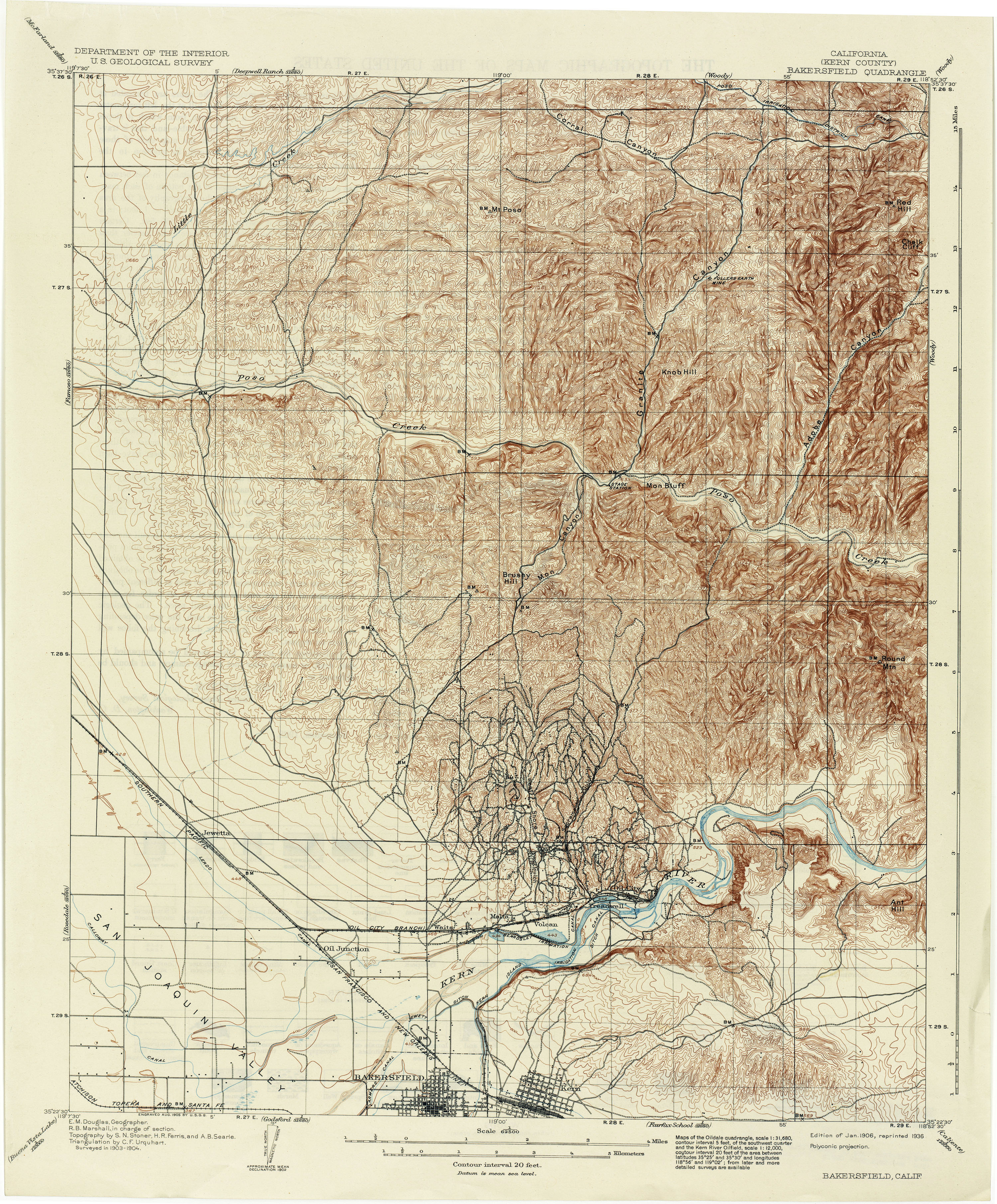 California Topographic Maps Perry Castaneda Map Collection Ut