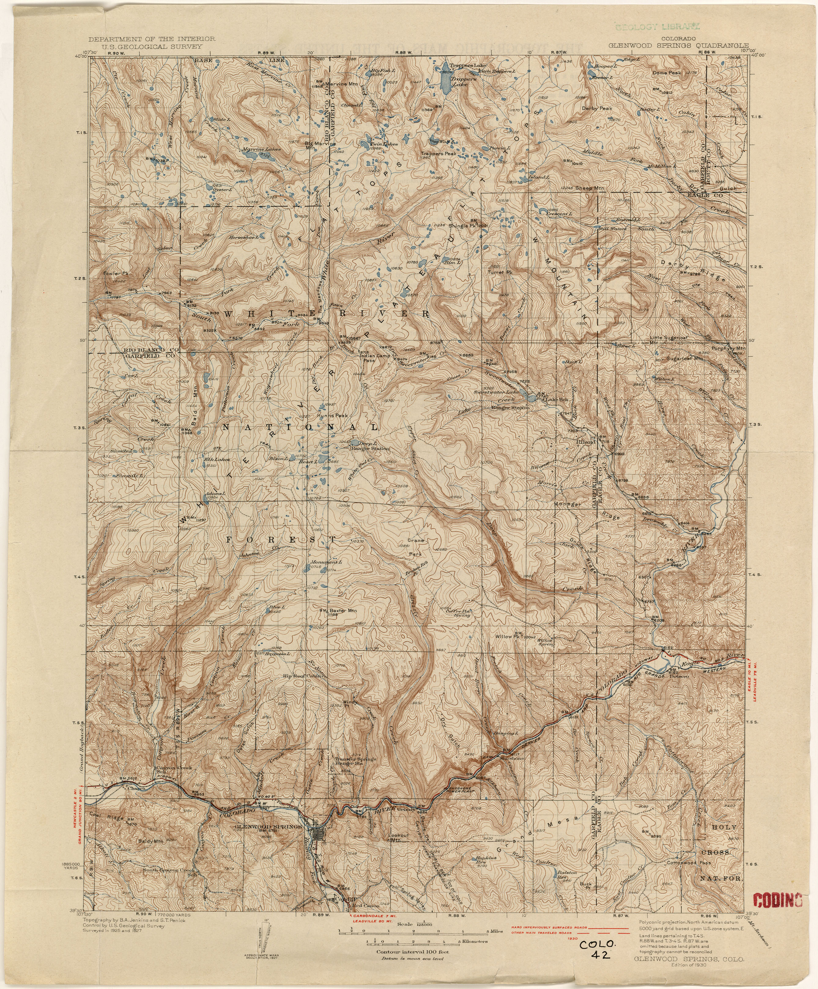 Colorado Historical Topographic Maps Perry Castaneda Map