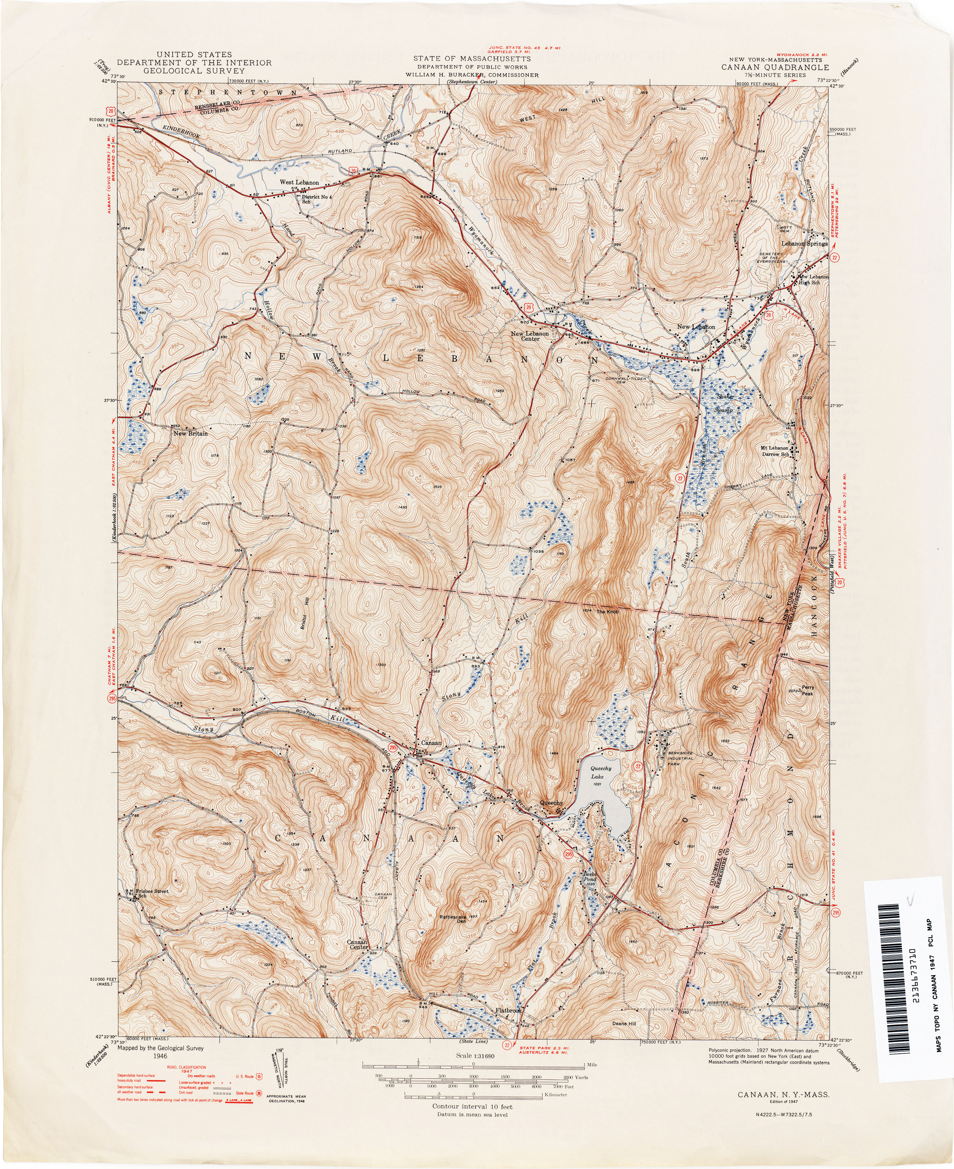 New York Topographic Maps Perry Castaneda Map Collection Ut