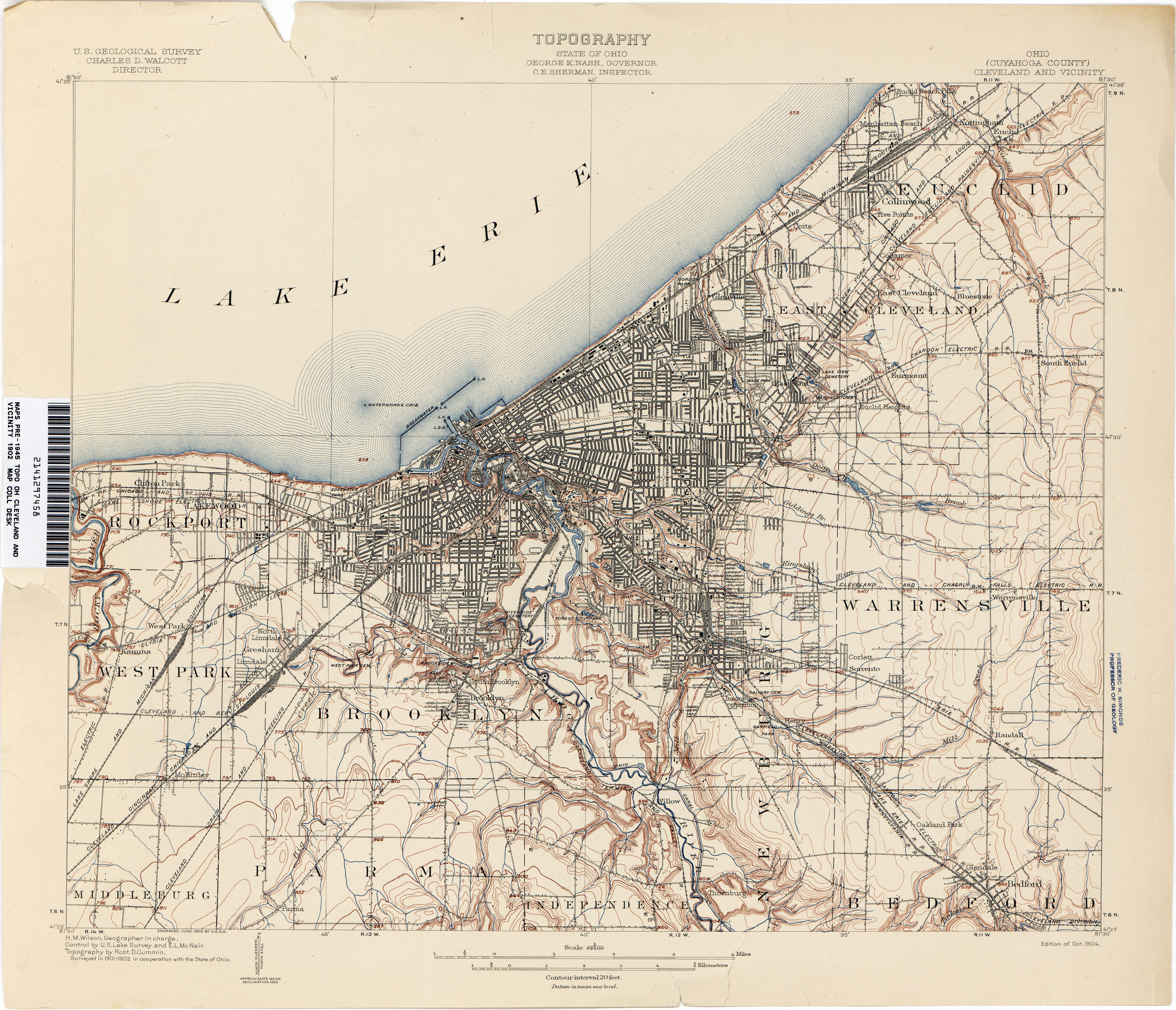 Ohio Historical Topographic Maps Perry Castaneda Map Collection