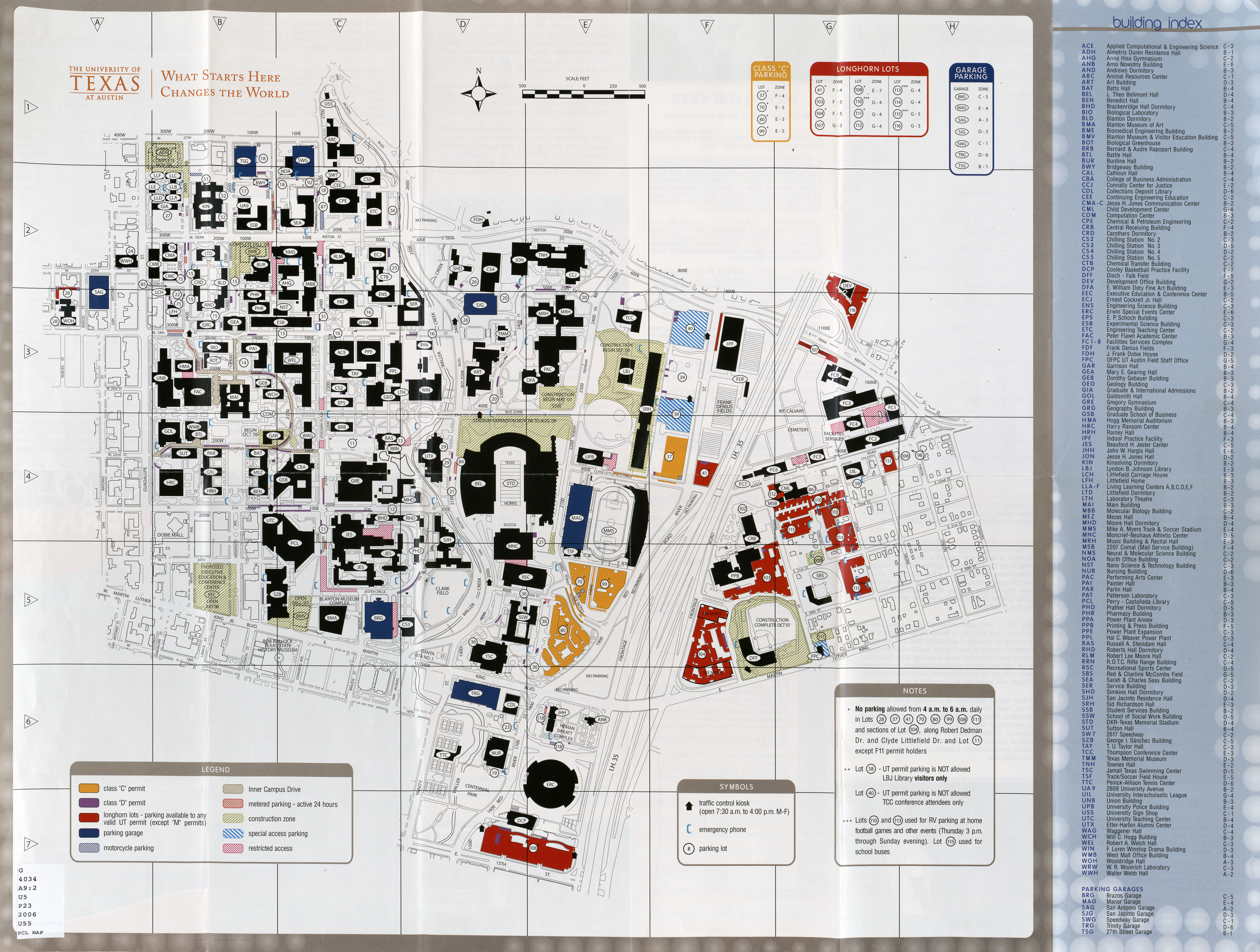 Historical Campus Maps University Of Texas At Austin Perry