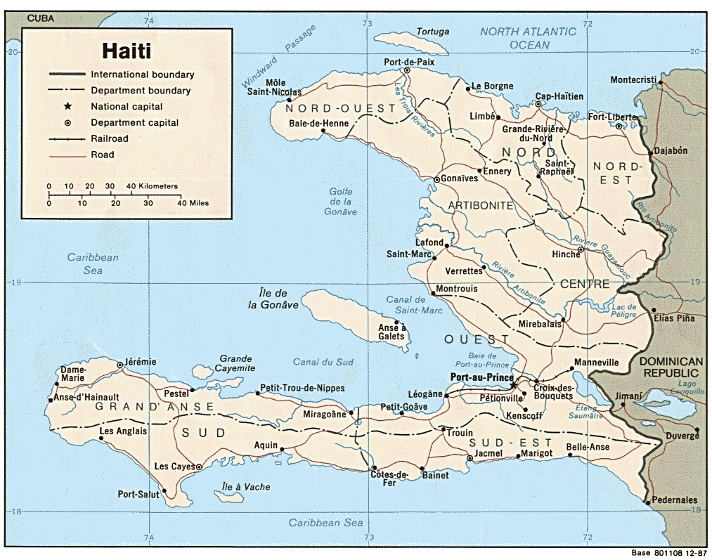 Haiti Karta | Karta