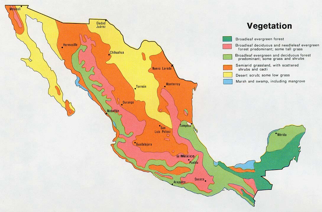 Mexico Maps Perry Castaneda Map Collection Ut Library Online
