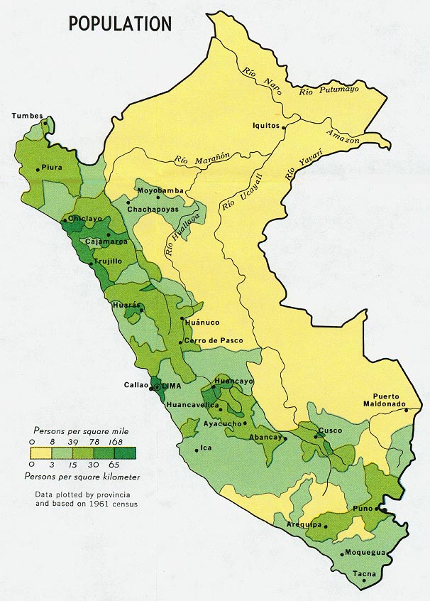 Peru Maps Perry Castaneda Map Collection Ut Library Online