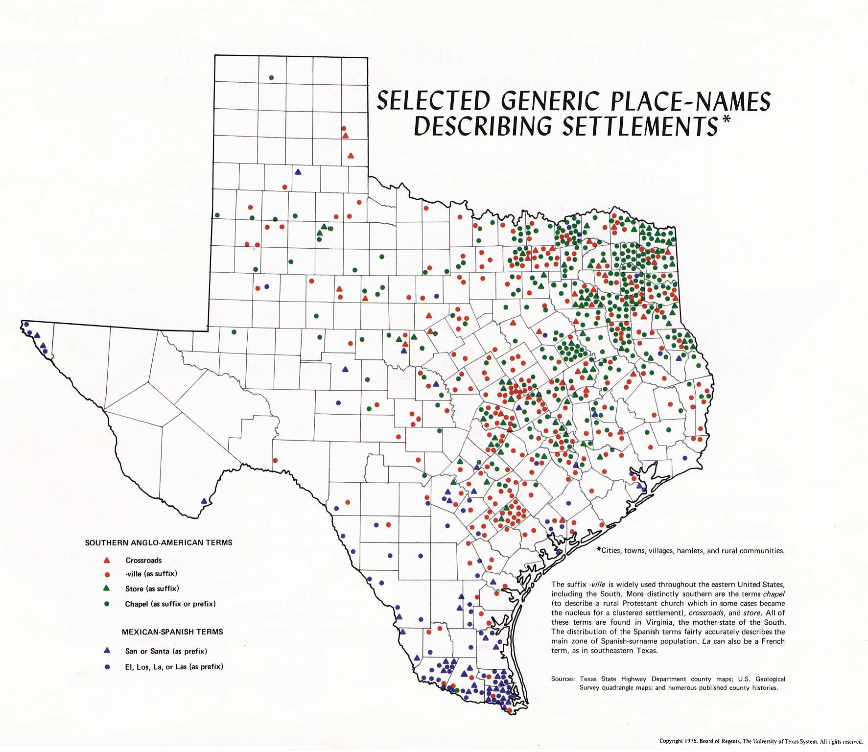 Atlas Of Texas Perry Castaneda Map Collection Ut Library Online