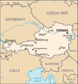 ausztria térkép graz Austria Maps   Perry Castañeda Map Collection   UT Library Online ausztria térkép graz