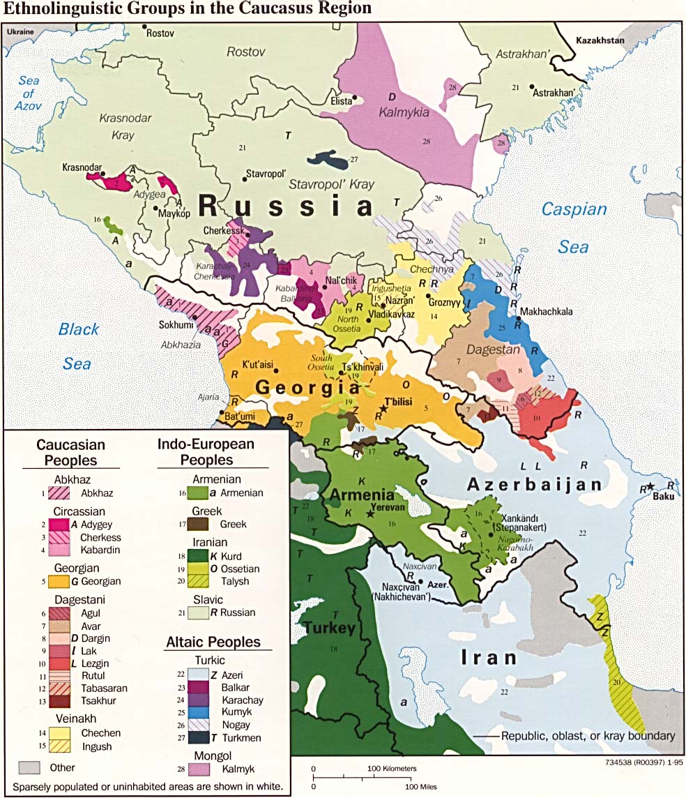armenie carte du monde