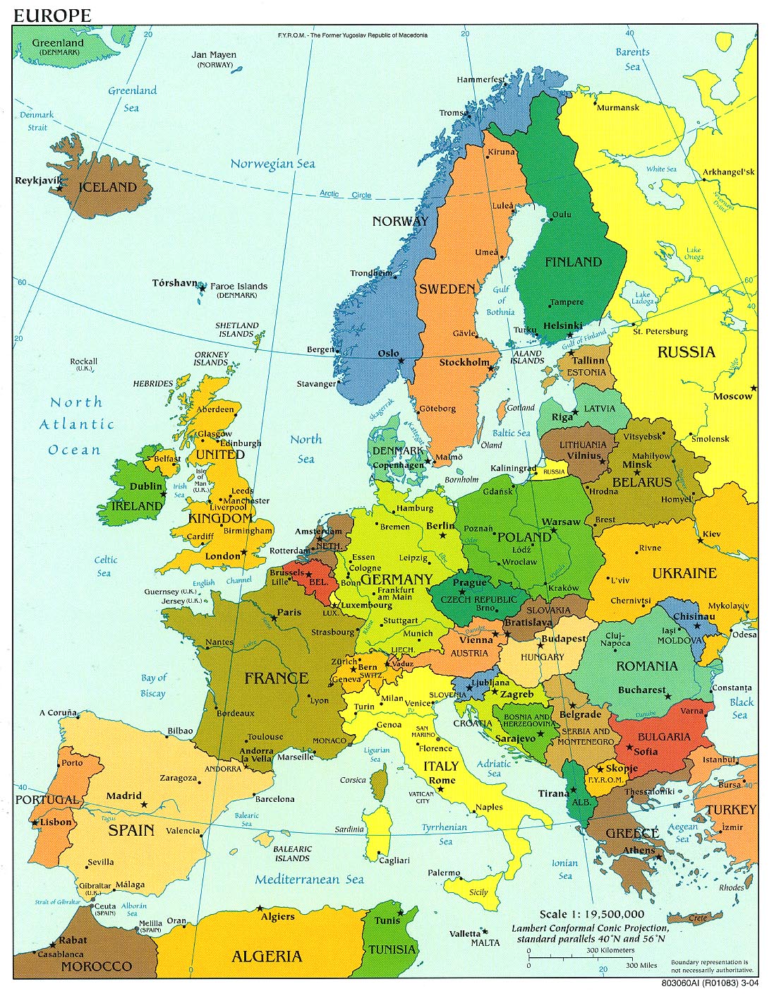 karta europe online Europe Maps   Perry Castañeda Map Collection   UT Library Online karta europe online