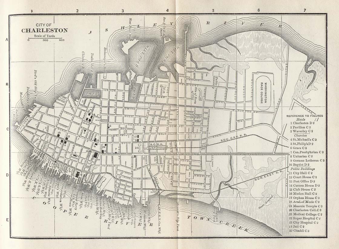 HUGE  1773 SC MAP Hardeeville Isle Of Palms SOUTH CAROLINA HISTORY SURNAMES ! 