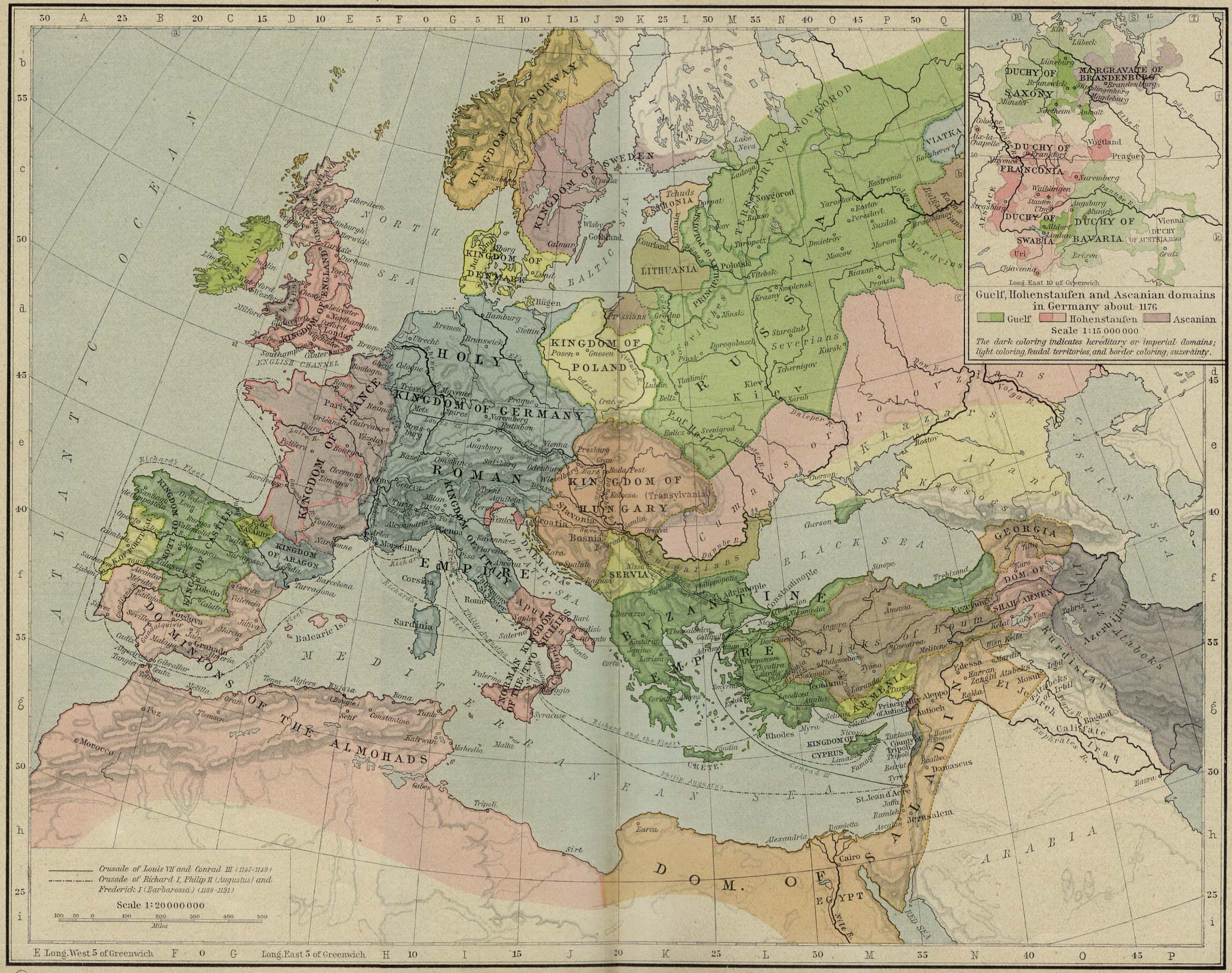 Europe Historical Maps Perry Castañeda Map Collection Ut