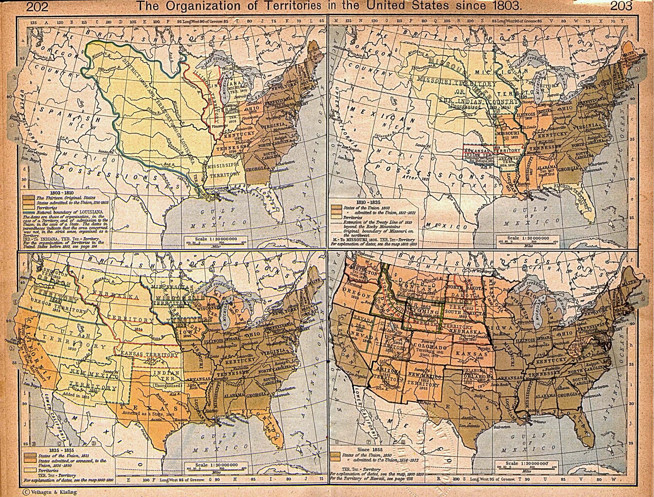 United States Historical Maps Perry Castaneda Map Collection