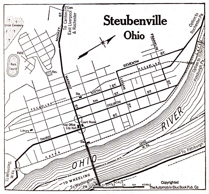 Jefferson County Ohio Maps And Gazetteers