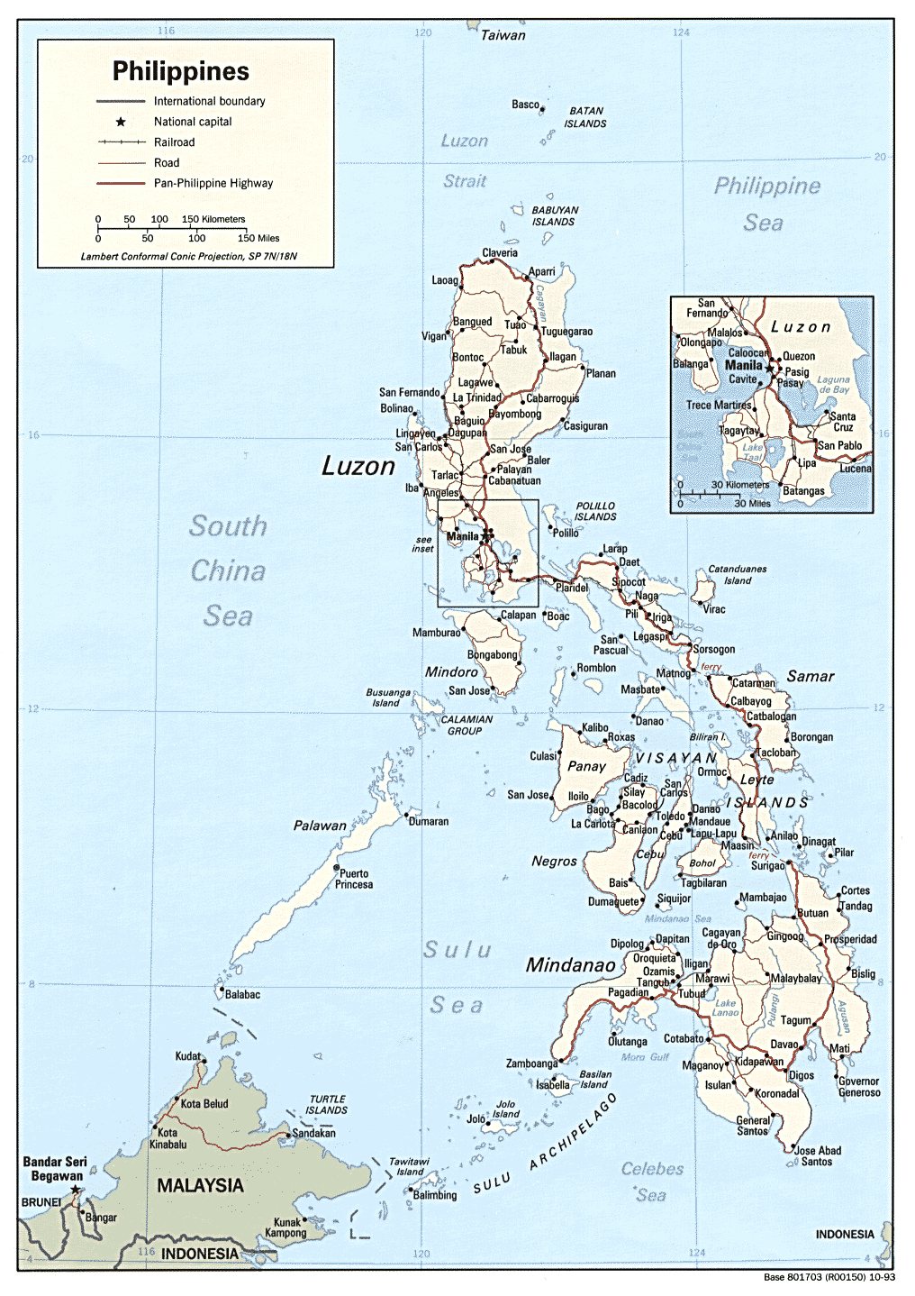 Philippines Maps Perry Castaneda Map Collection Ut Library Online