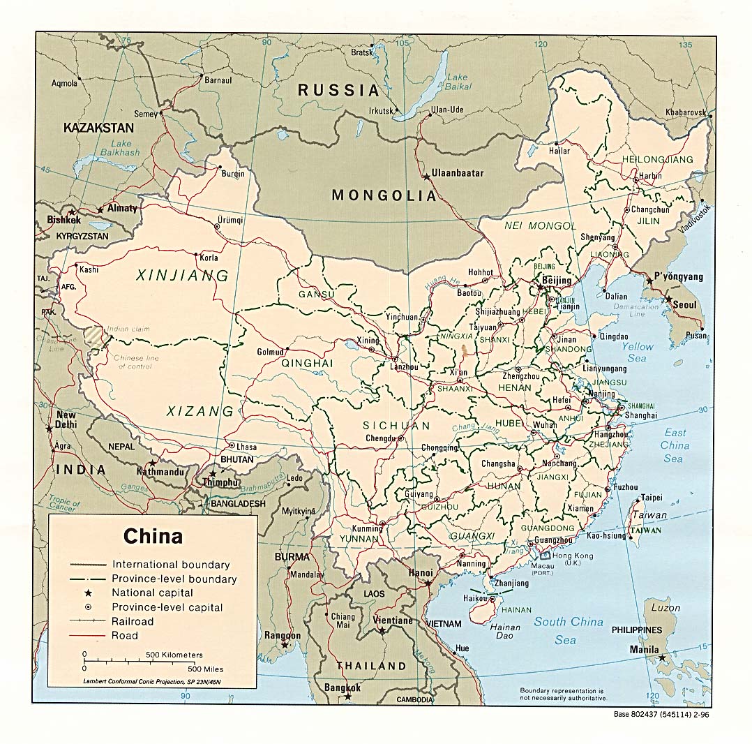 China Maps Perry Castaneda Map Collection Ut Library Online