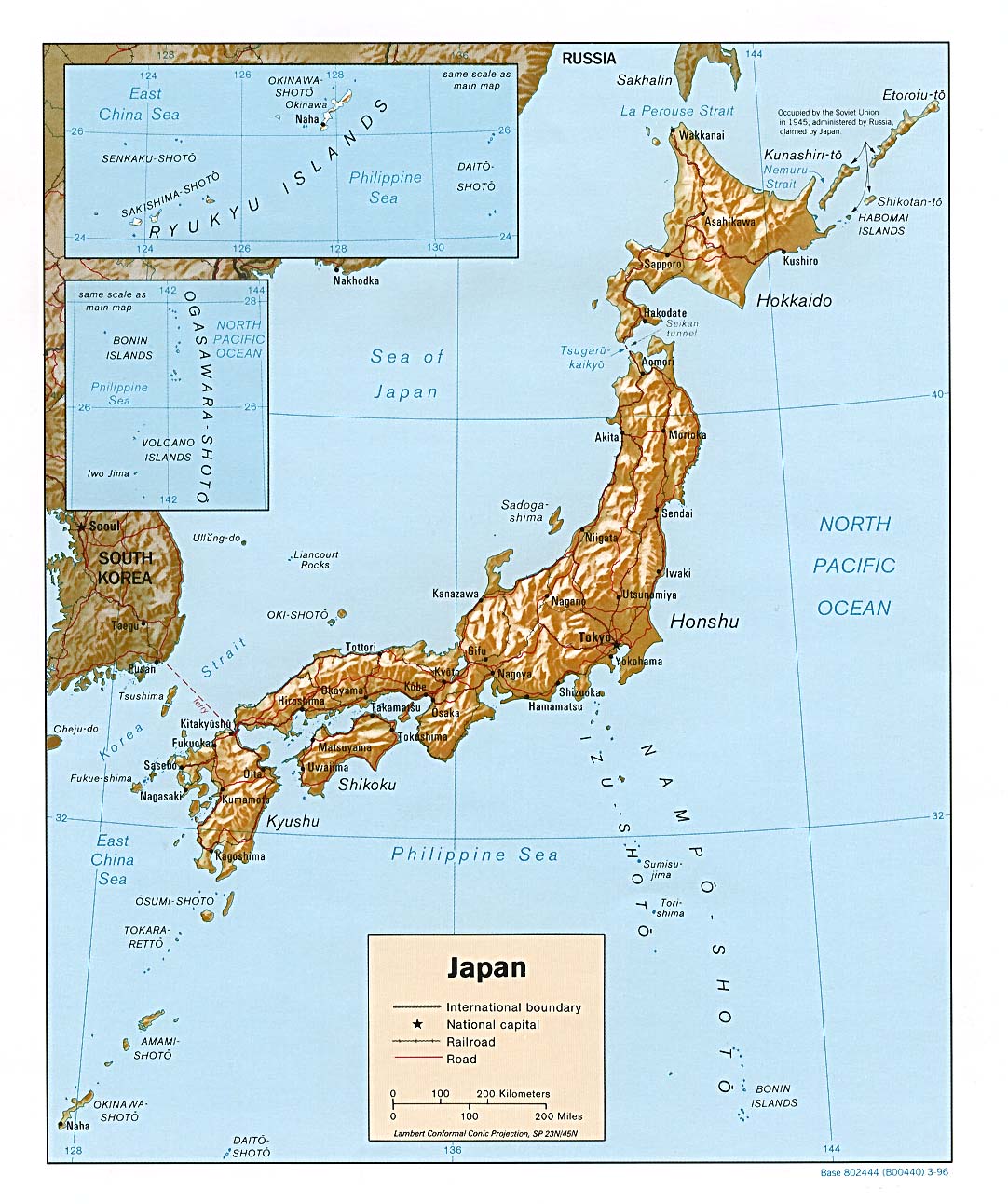 Japan Maps Perry Castaneda Map Collection Ut Library Online