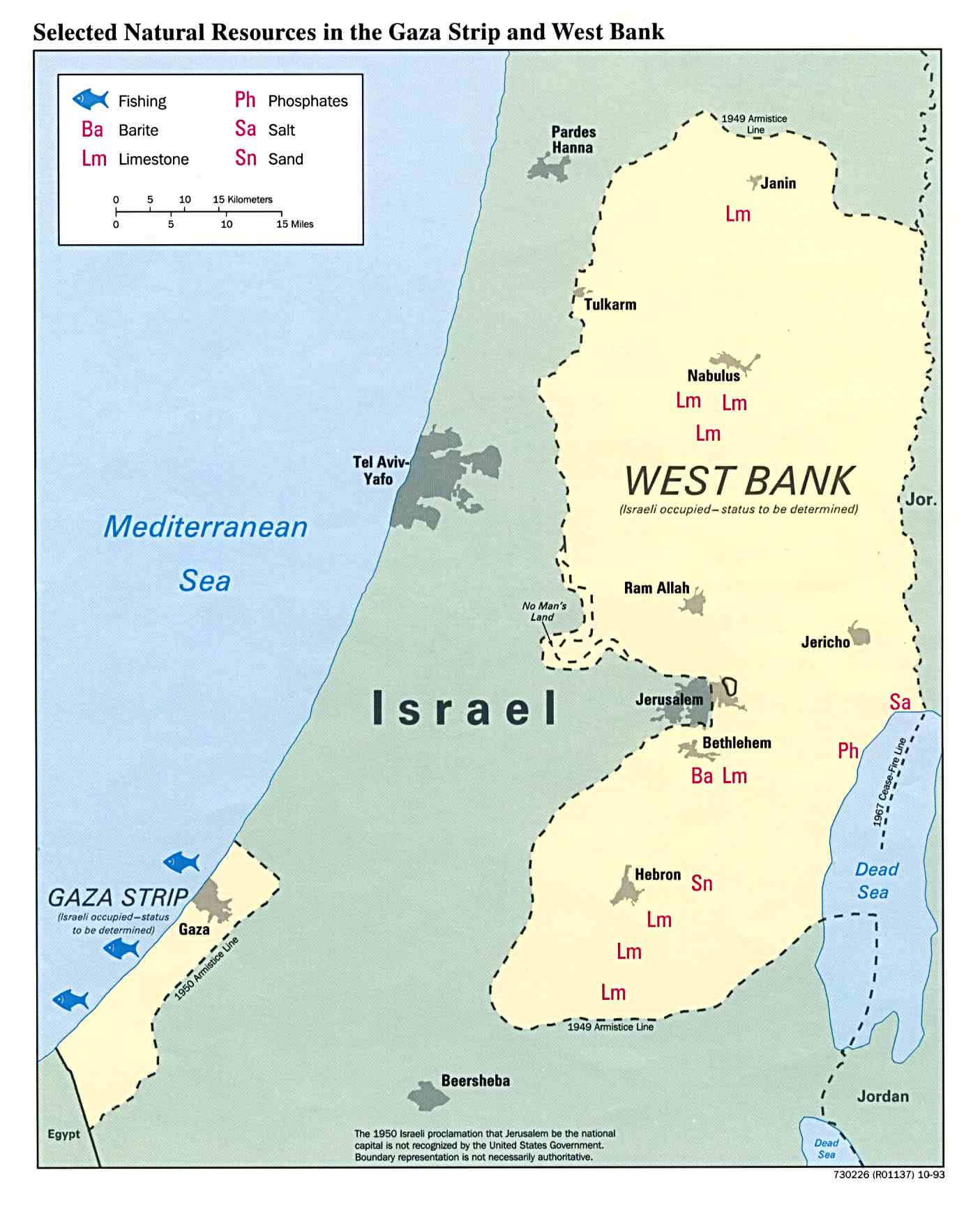 west bank middle east map West Bank And Gaza Maps Perry Castaneda Map Collection Ut west bank middle east map