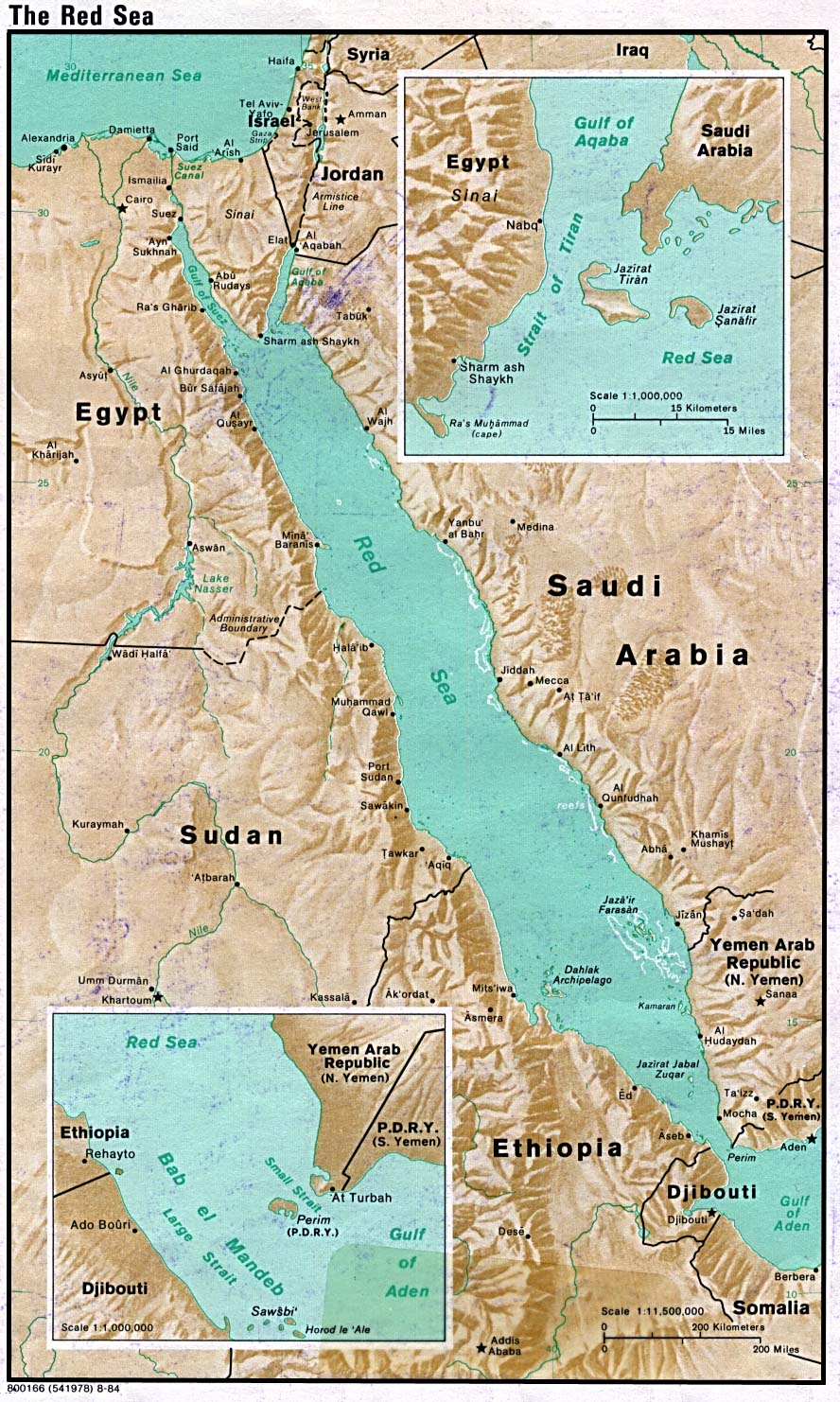Red Sea Chart