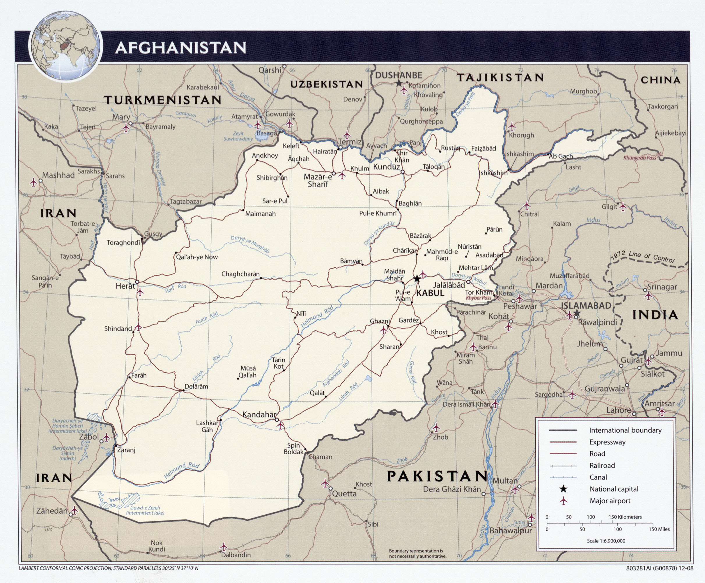 Afghanistan Stability Chart