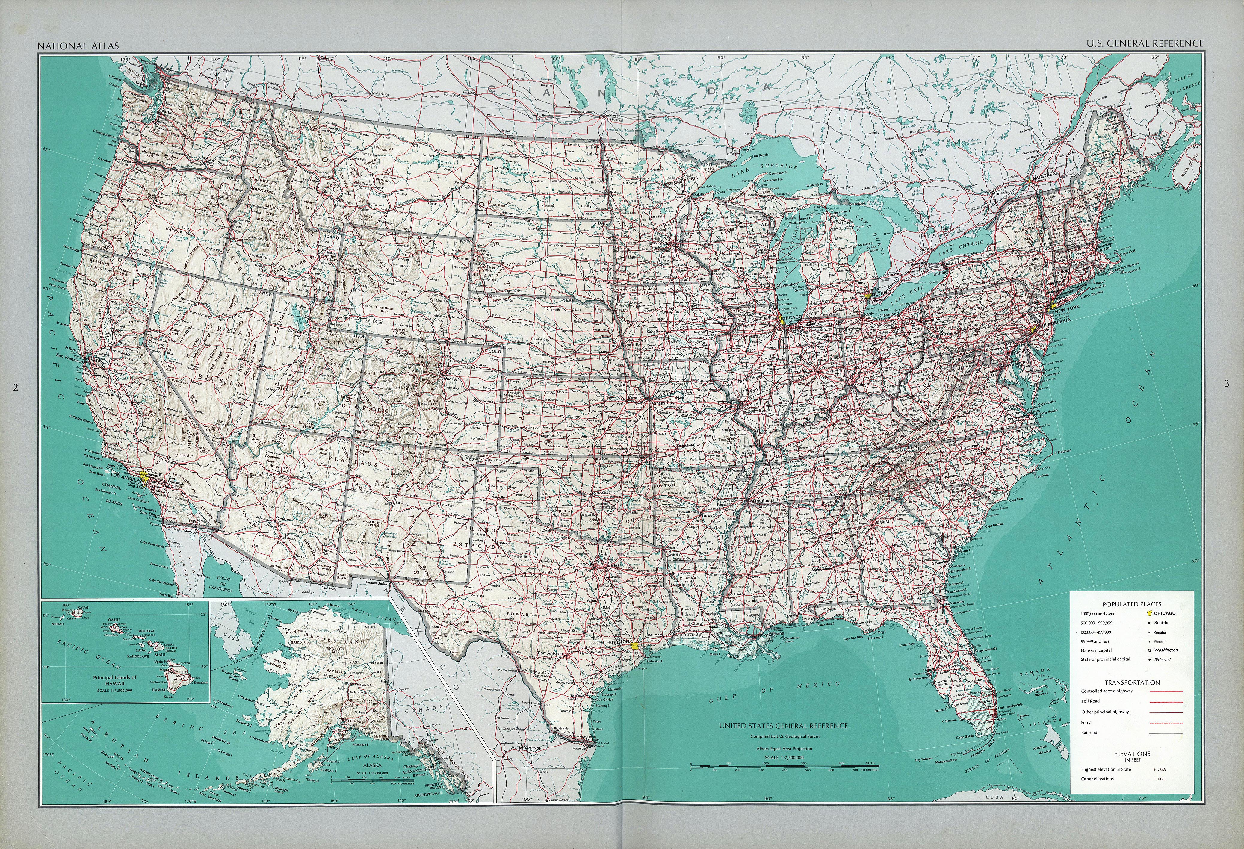 The National Atlas Of The United States Of America Perry