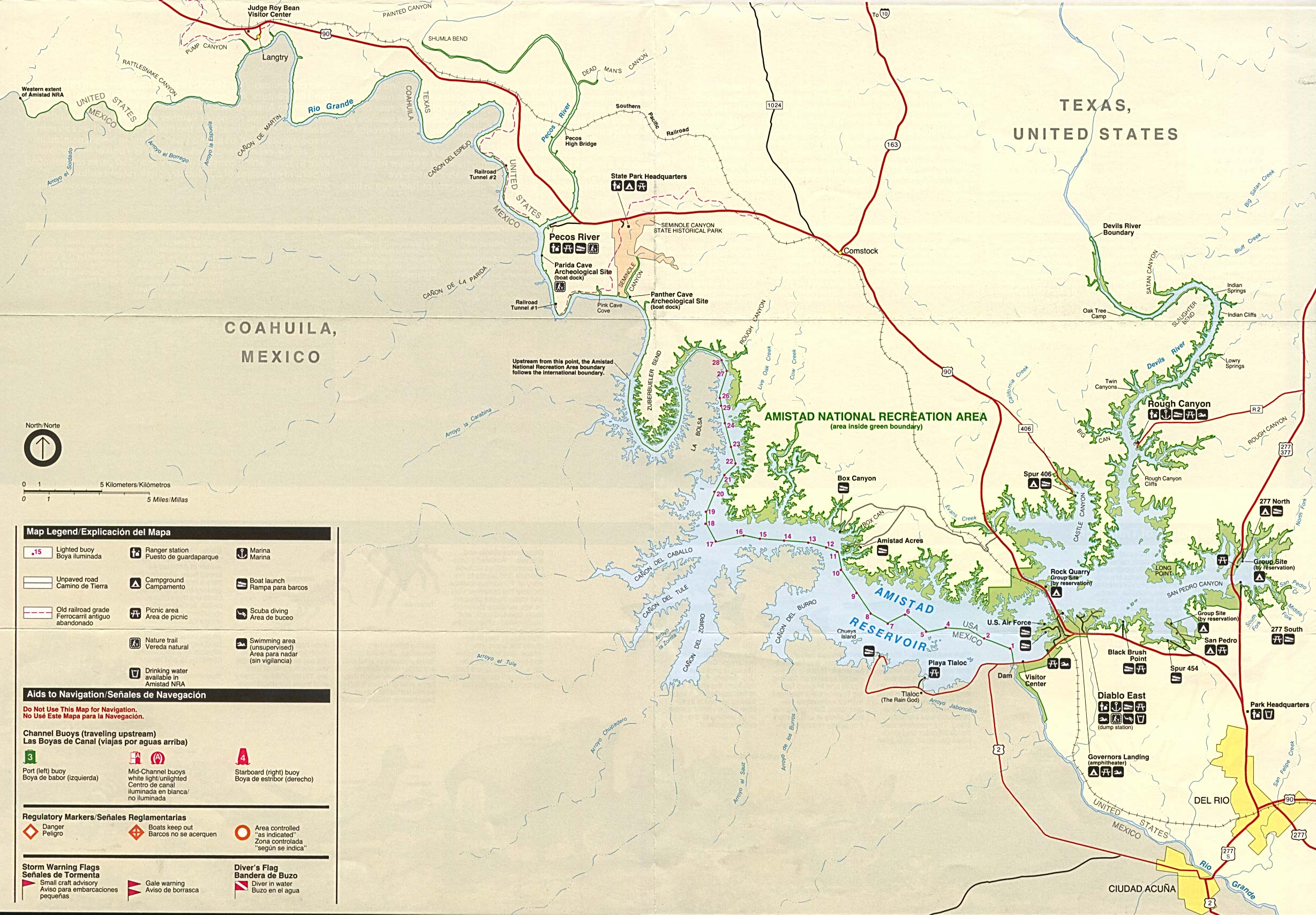 Texas State And National Park Maps Perry Castaneda Map
