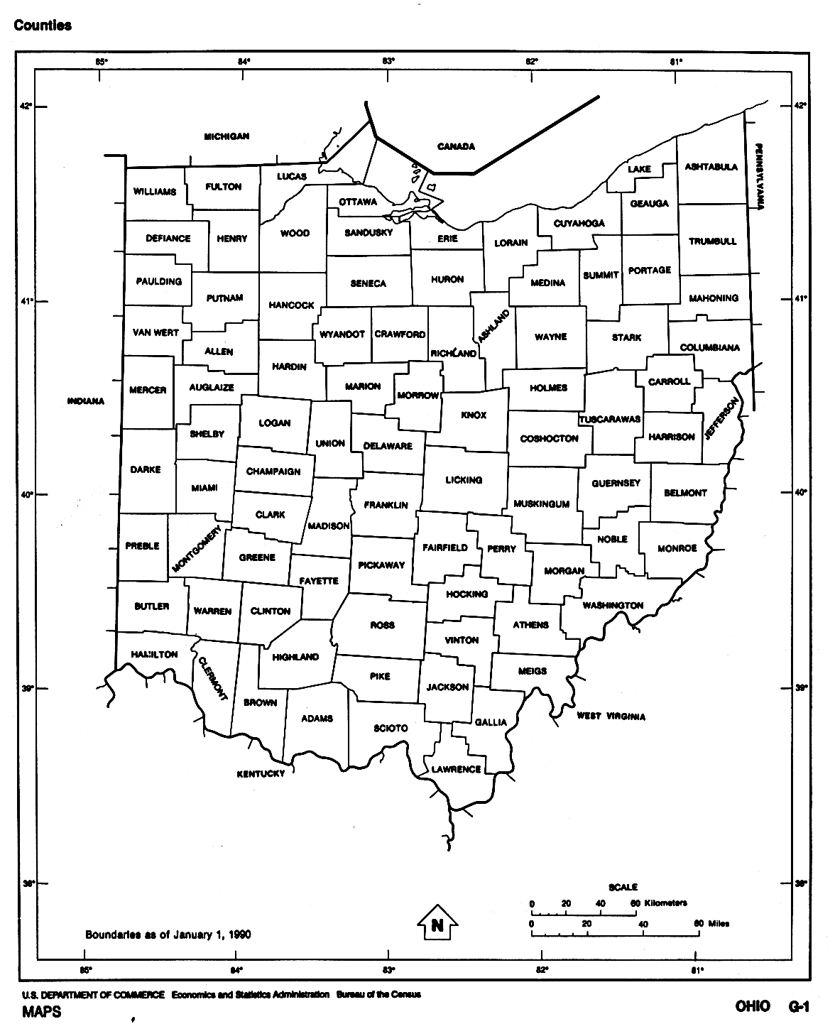 Ohio Maps Perry Castaneda Map Collection Ut Library Online