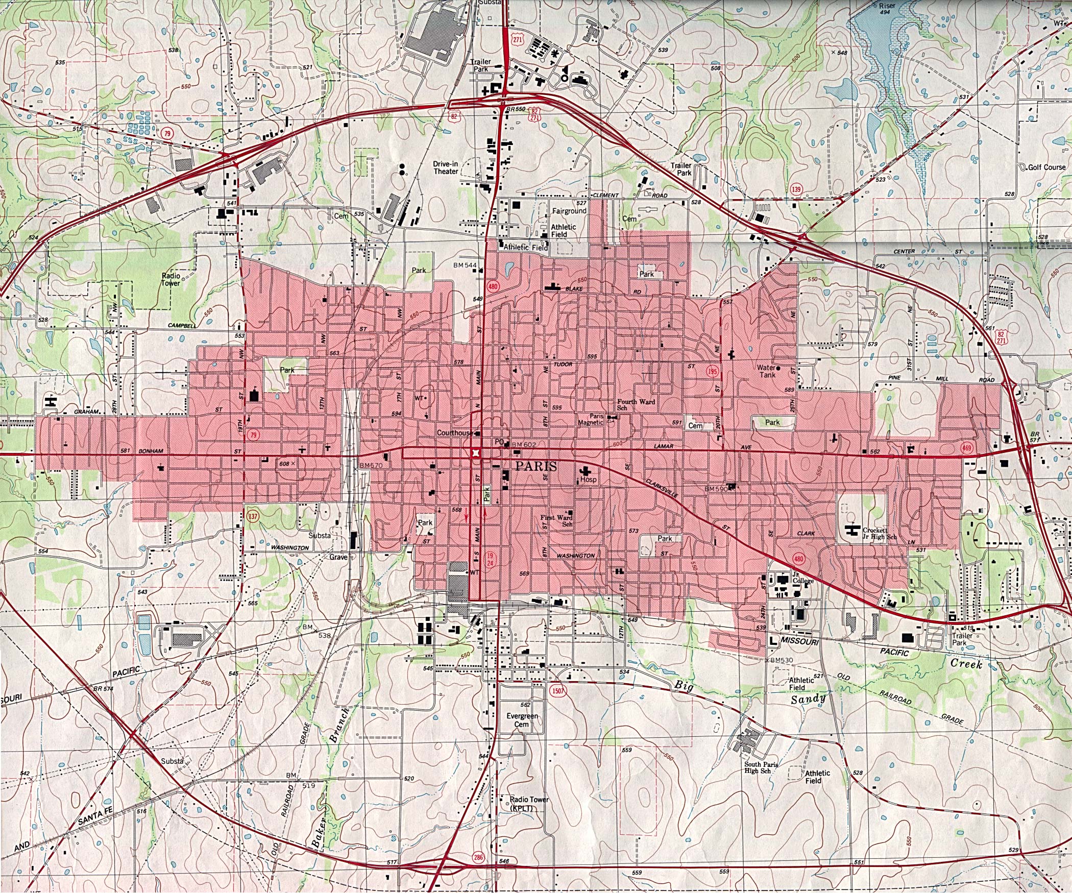 Arlington Texas Map