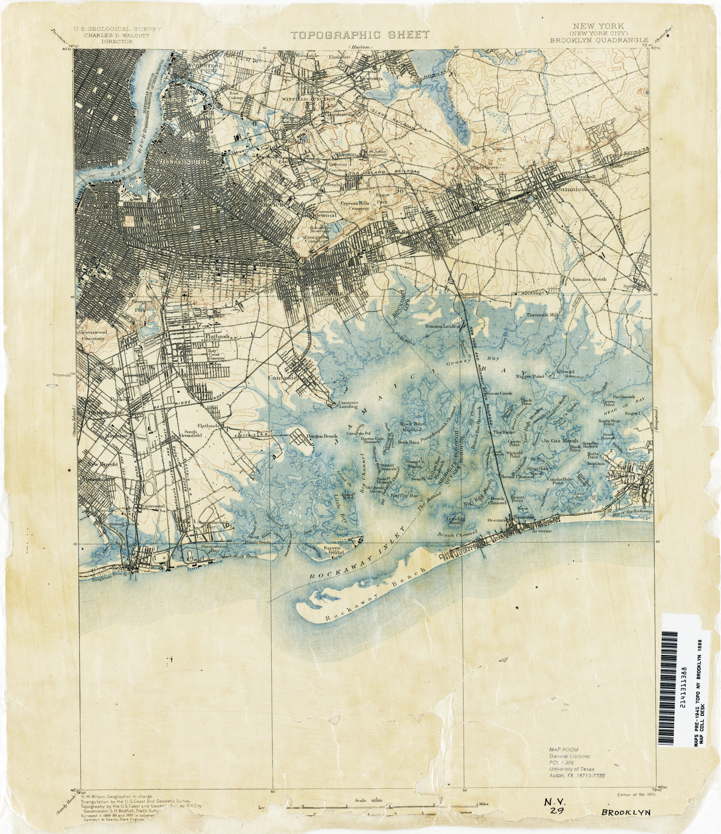 new york topographic maps - perry-castañeda map collection