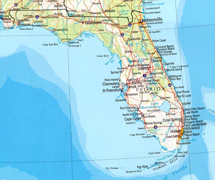 Map De Florida