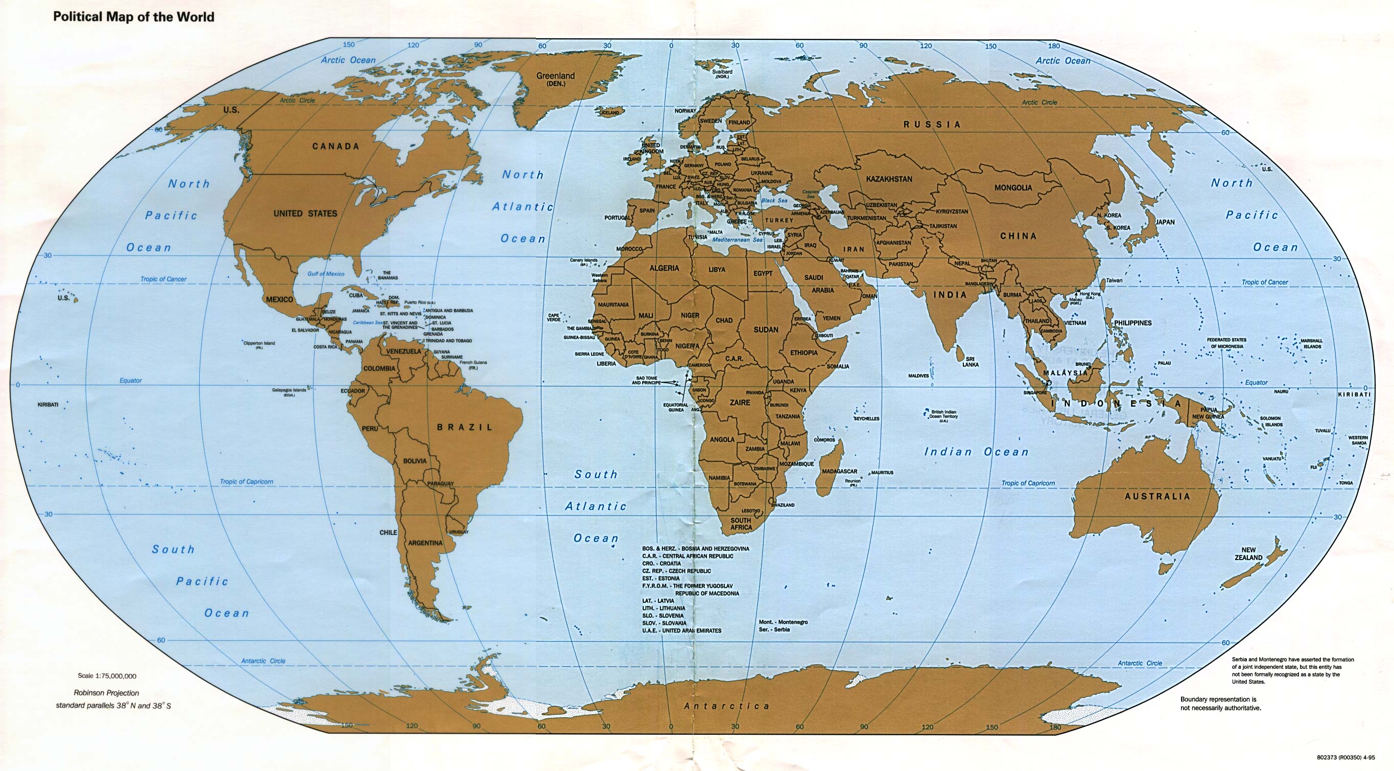 Picture Of A World Map